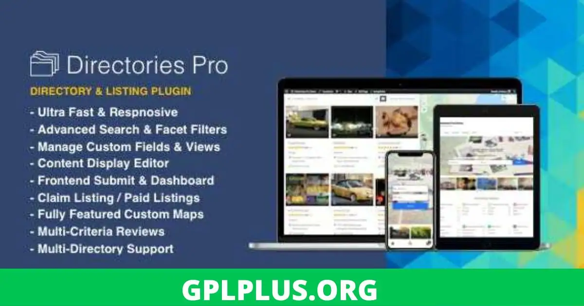 Directories Pro GPL v1.3.98 – Plugin for WordPress