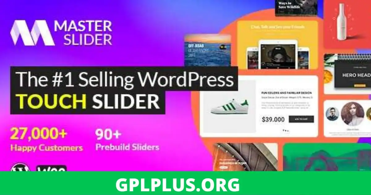 Master Slider GPL v3.6.1 – WordPress Responsive Touch Slider