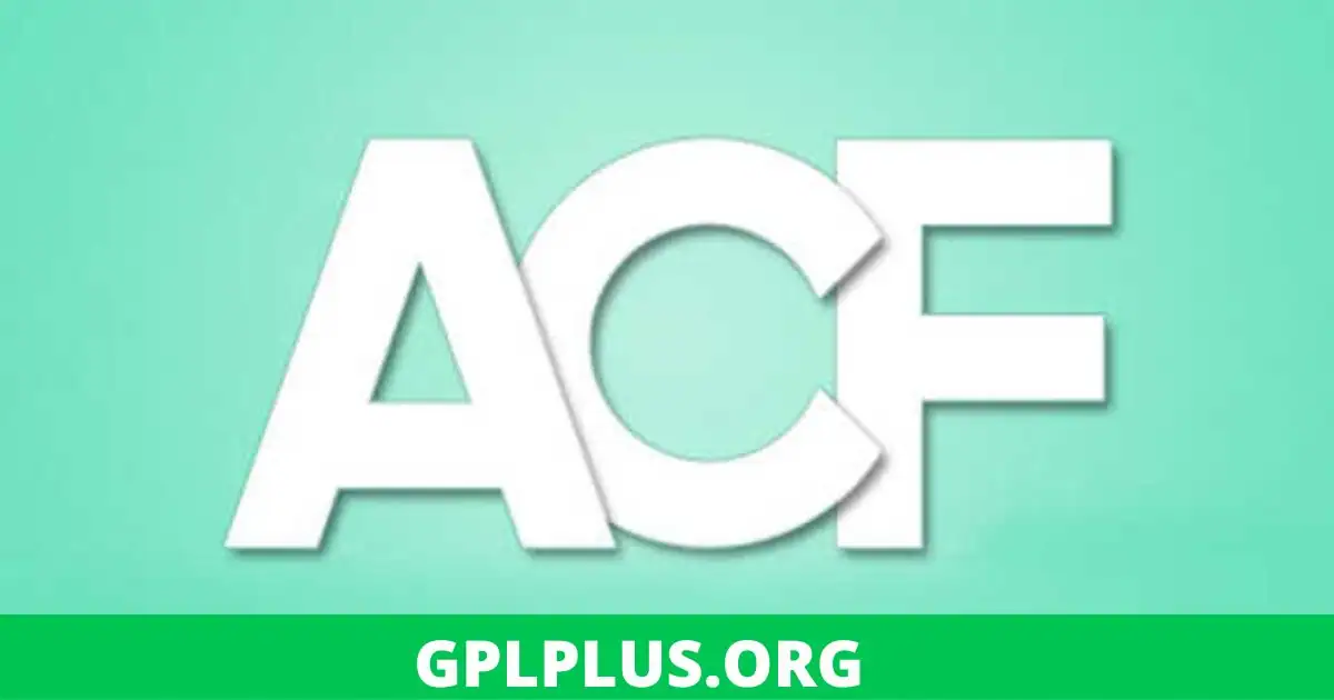 Advanced Custom Fields Pro GPL v6.0.3 Latest Version