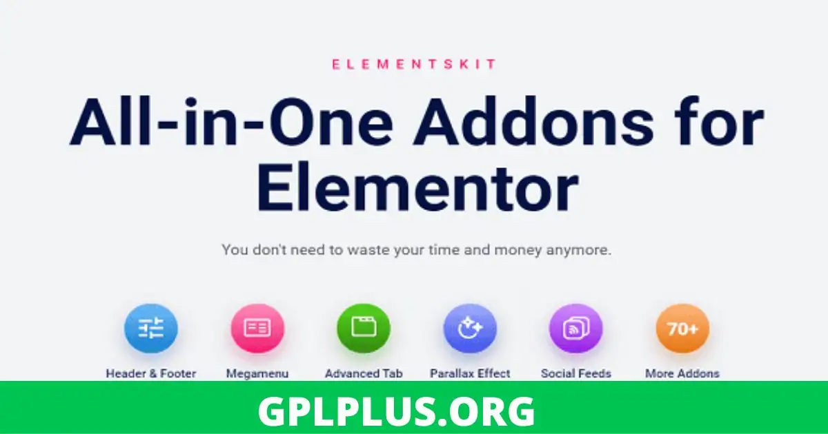 ElementsKit GPL v2.8.0 – The Ultimate Addons for Elementor Page Builder