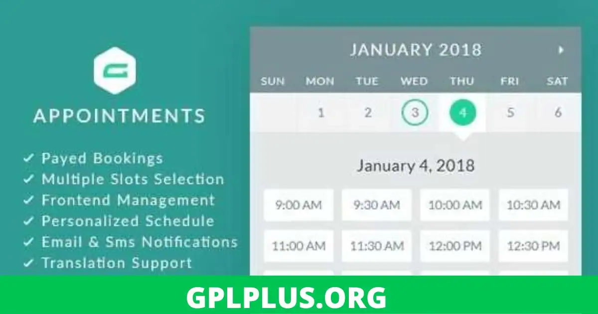 gAppointments GPL