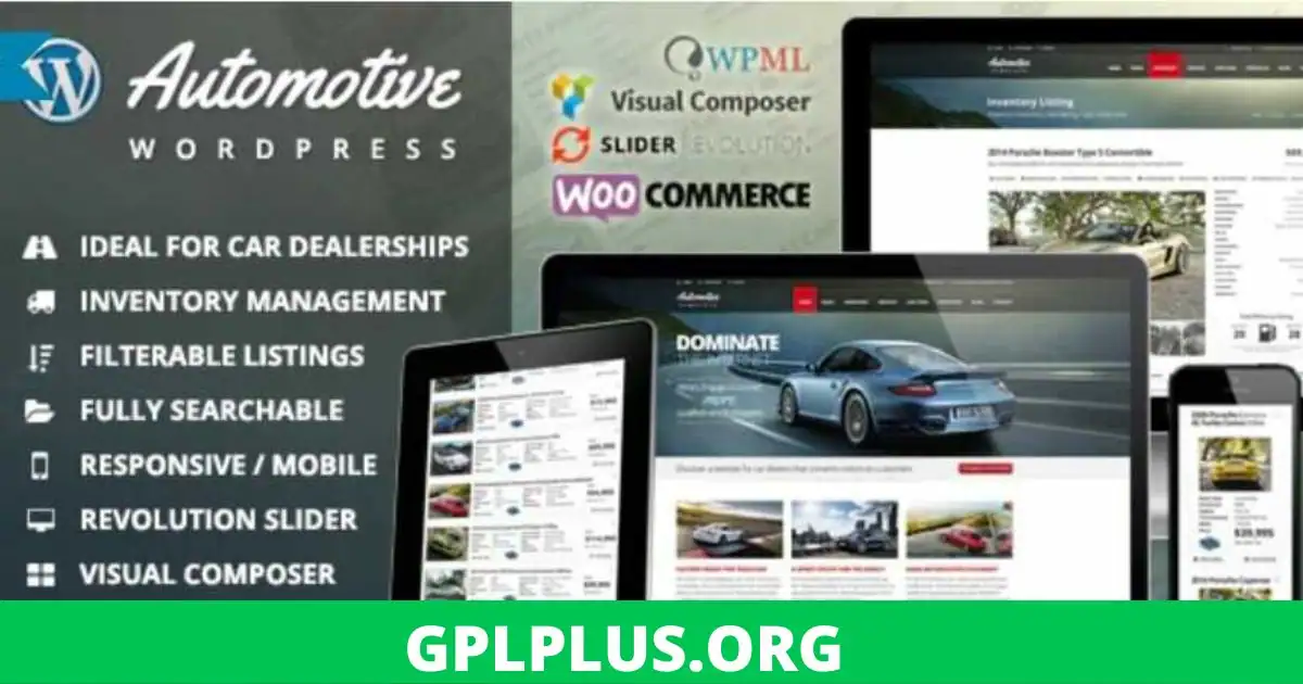 Automotive Theme GPL