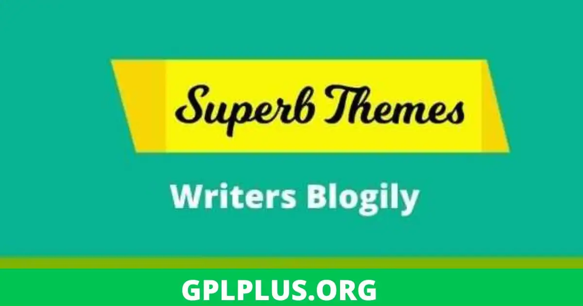 Writers Blogily Theme GPL
