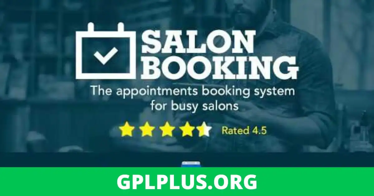 Salon Booking WordPress Plugin GPL