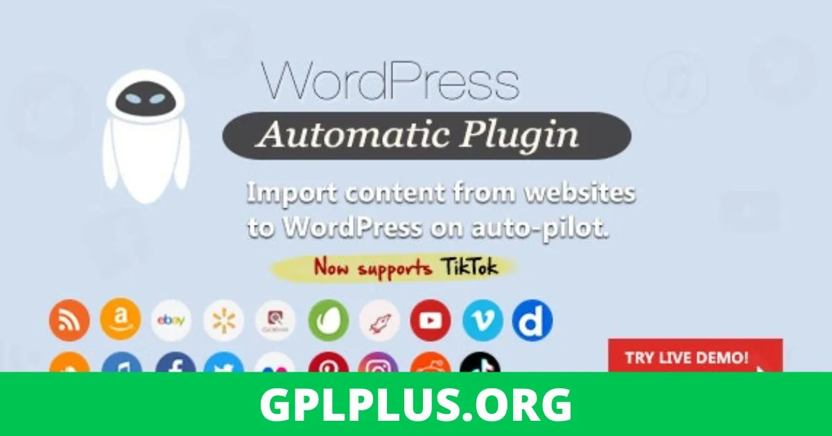 WP Automatic Plugin GPL v3.58.0 – WordPress Automatic Plugin