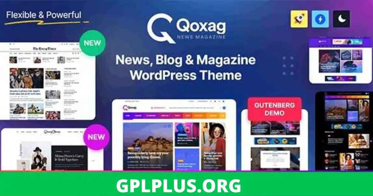 Qoxag Theme GPL