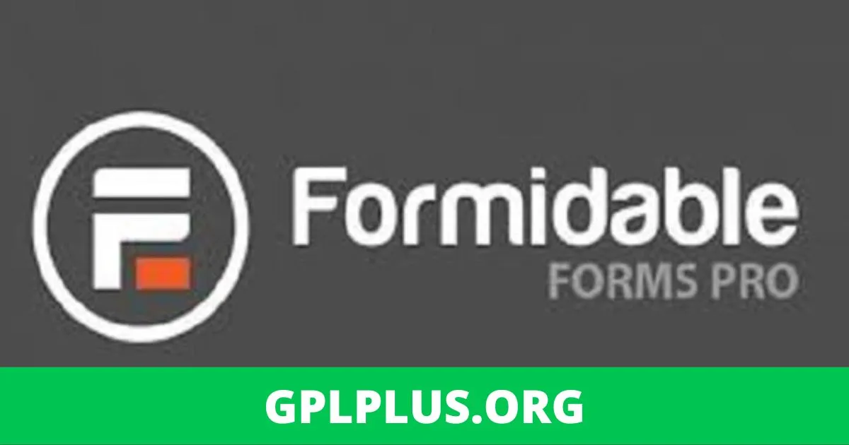 Formidable Forms Pro GPL v5.5.2 + Free v5.5.2 – WordPress Form Builder Plugin