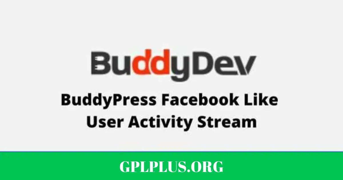 BuddyPress Facebook Like User Activity