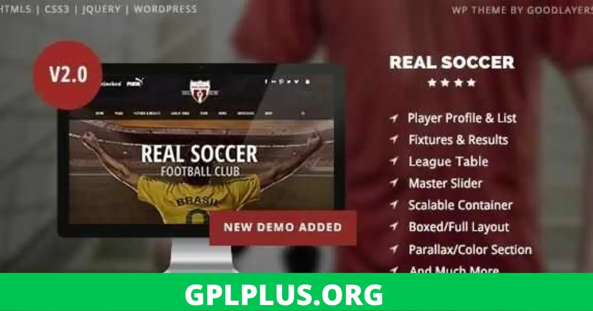 Real Soccer Theme GPL