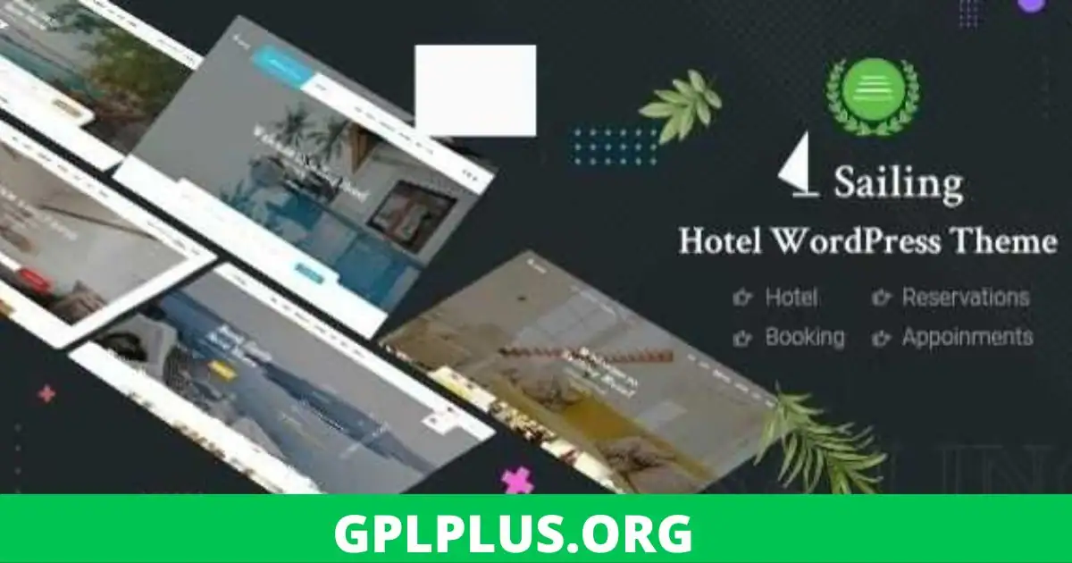 Sailing Hotel WordPress Theme GPL