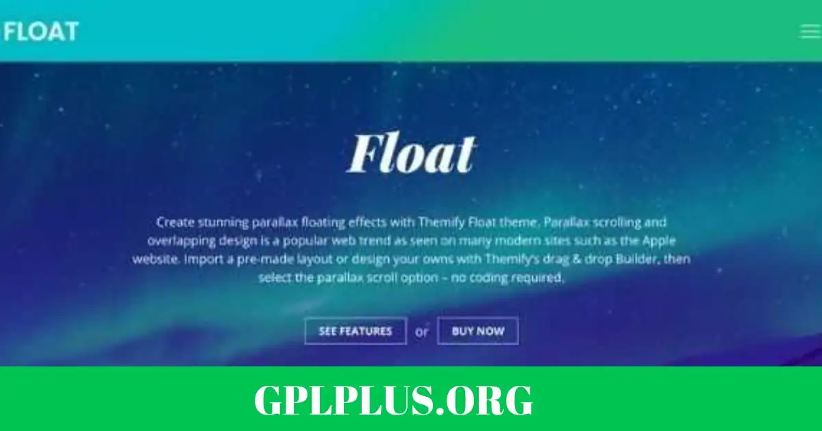 Themify Float WordPress Theme GPL