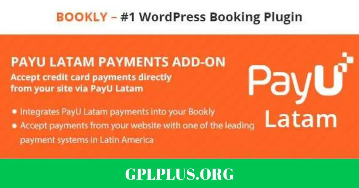 Bookly PayU Latam Addon GPL