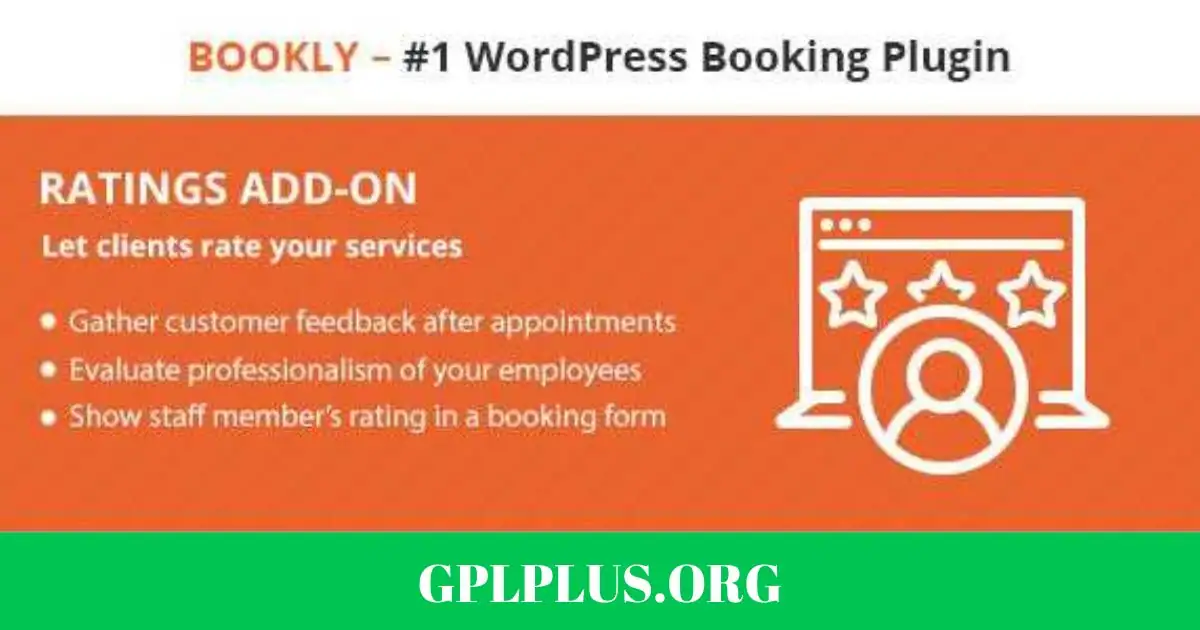 Bookly Ratings Addon GPL