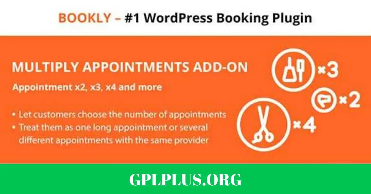 Bookly Multiply Appointments Addon GPL