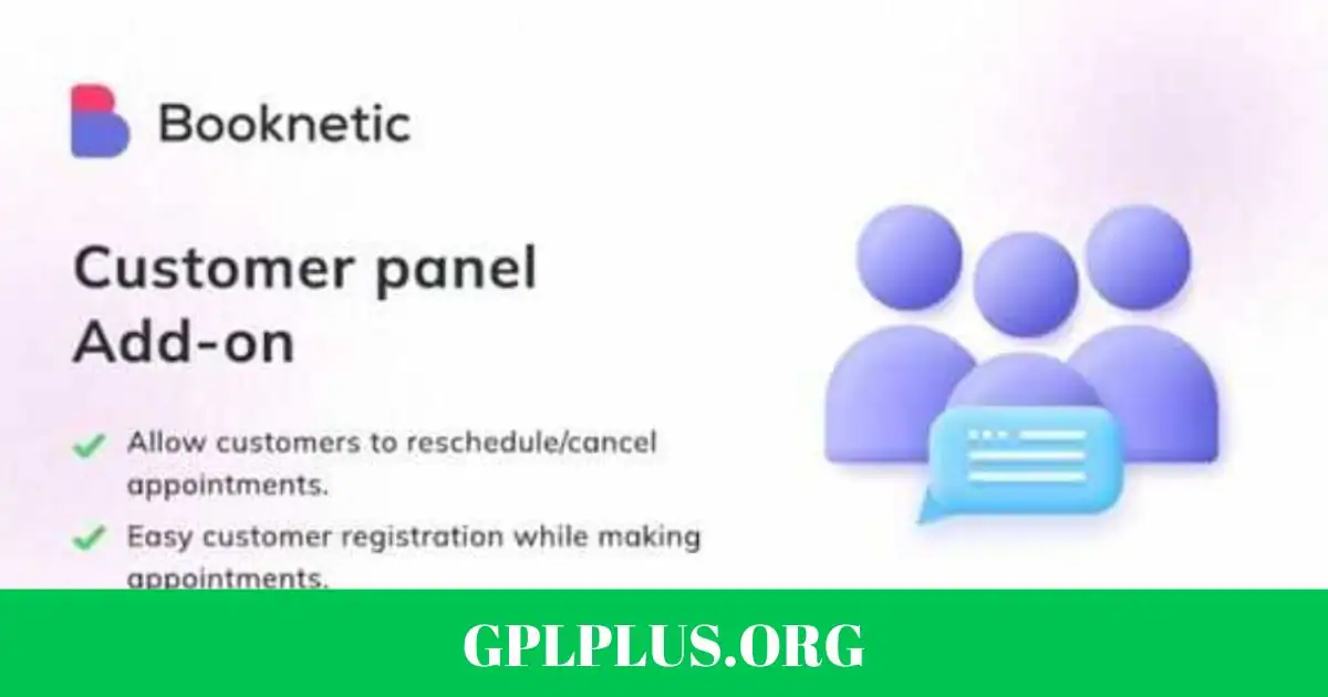 Customer Panel for Booknetic GPL