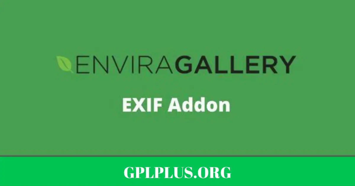 Envira Gallery EXIF Addon GPL