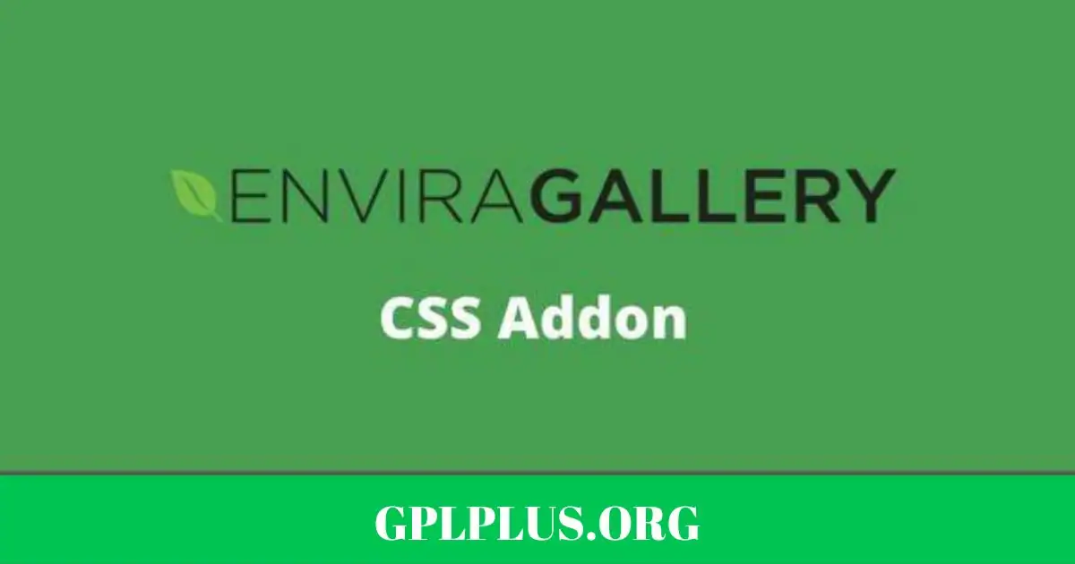Envira Gallery CSS Addon GPL