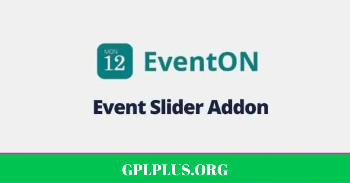EventOn Event Slider Addon GPL