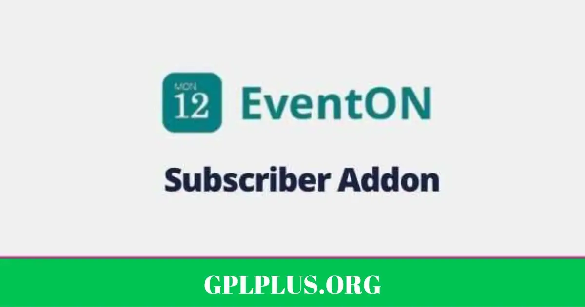 EventOn Speakers & Schedule Addon GPL