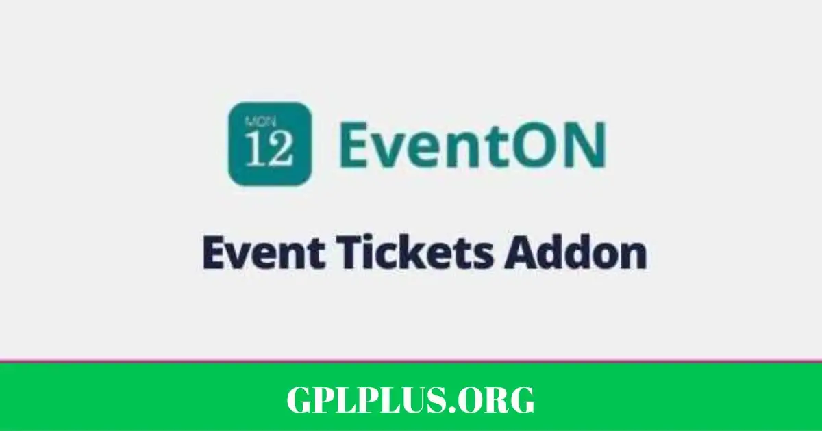 EventOn Event Seats Addon GPL