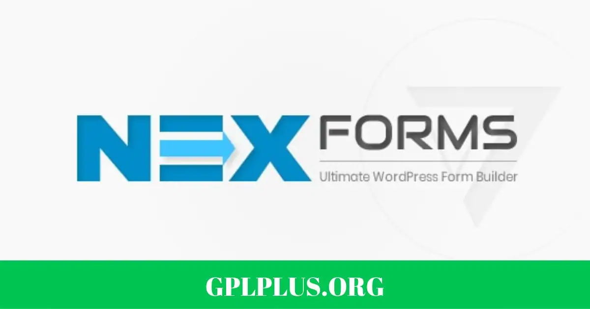 NEX-Forms GPL Plugin