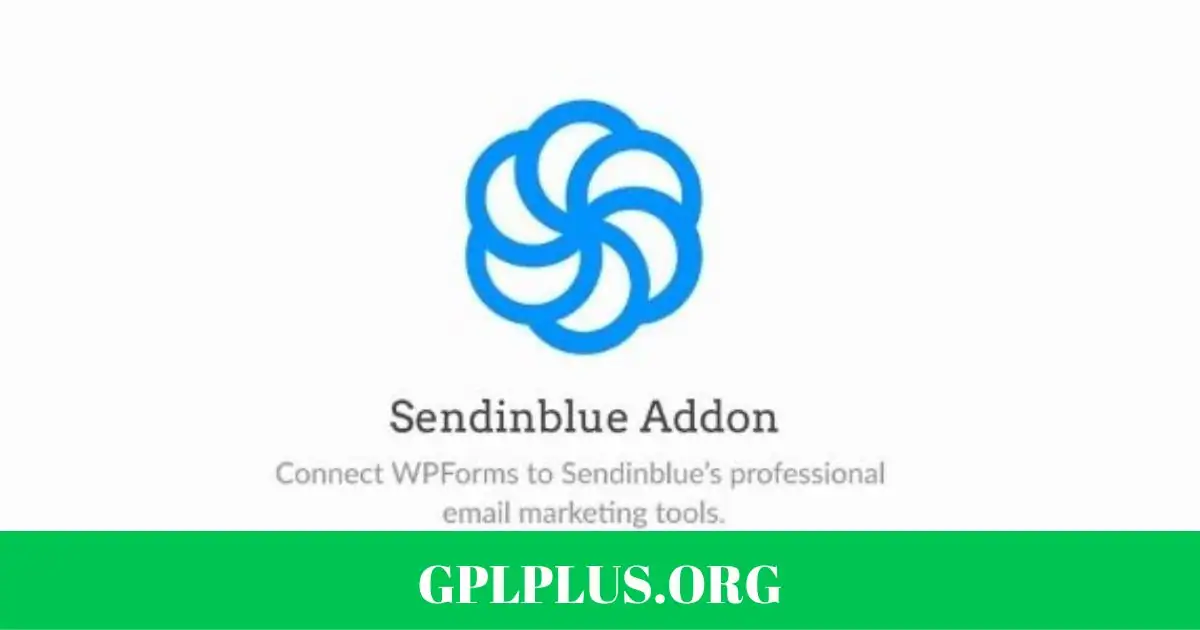 WPForms Sendinblue Addon GPL