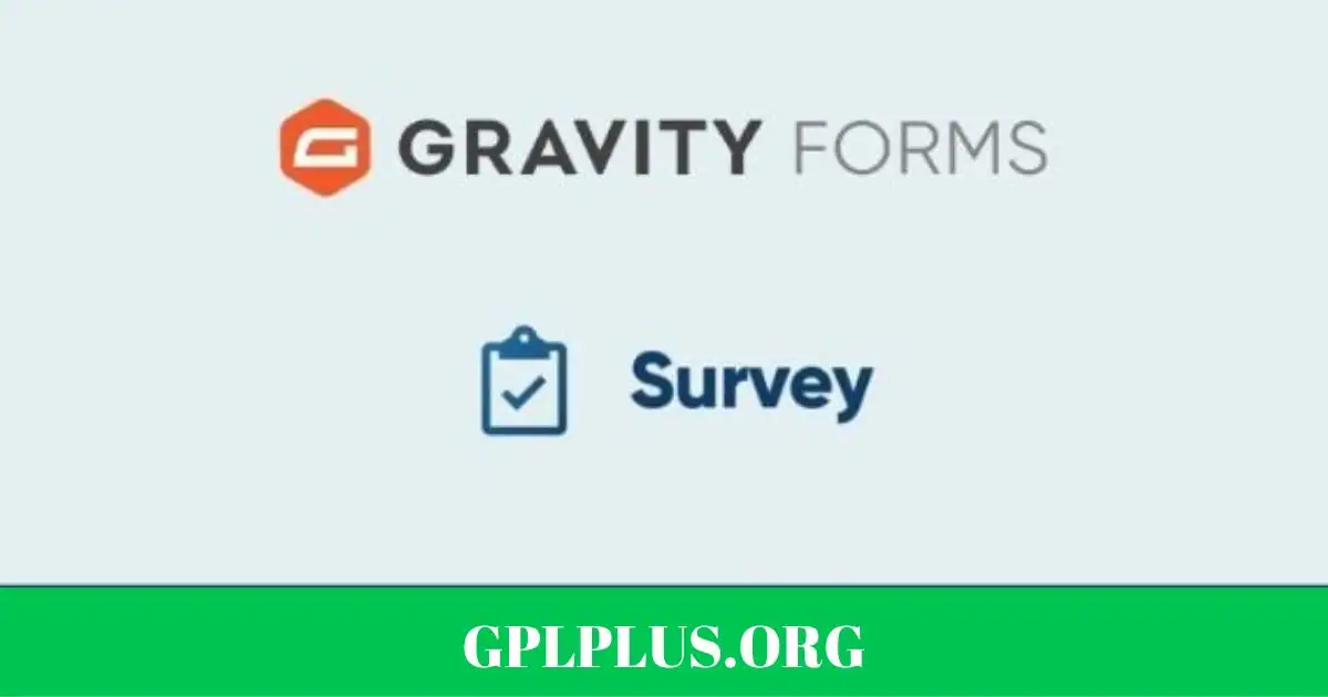 Gravity Forms Survey Addon