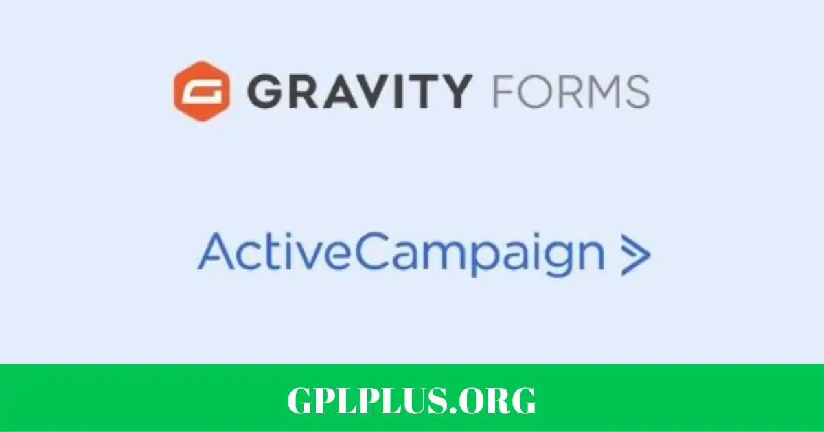 Gravity Forms ActiveCampaign Addon GPL