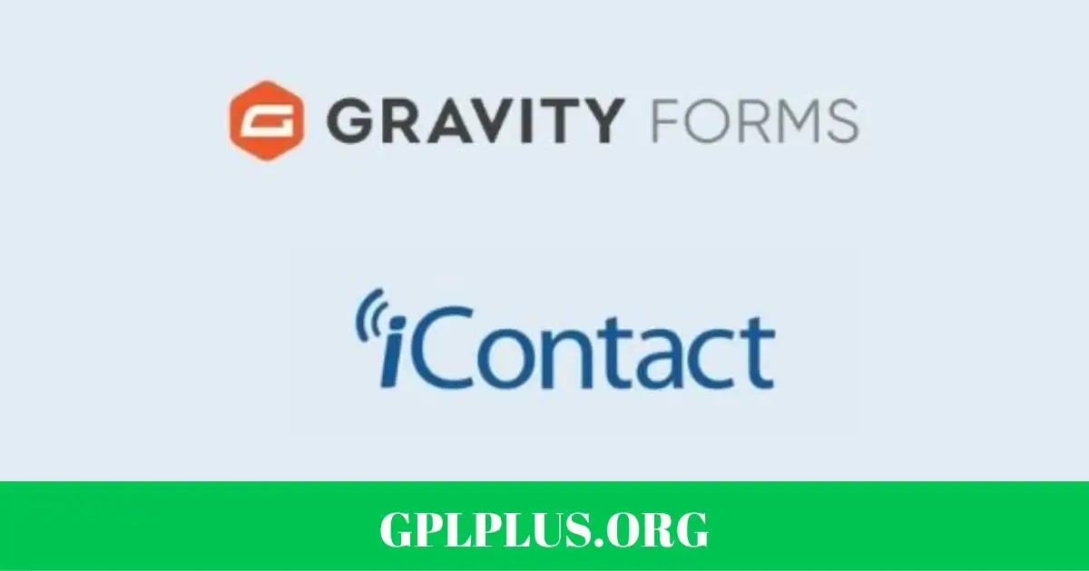 Gravity Forms iContact Addon