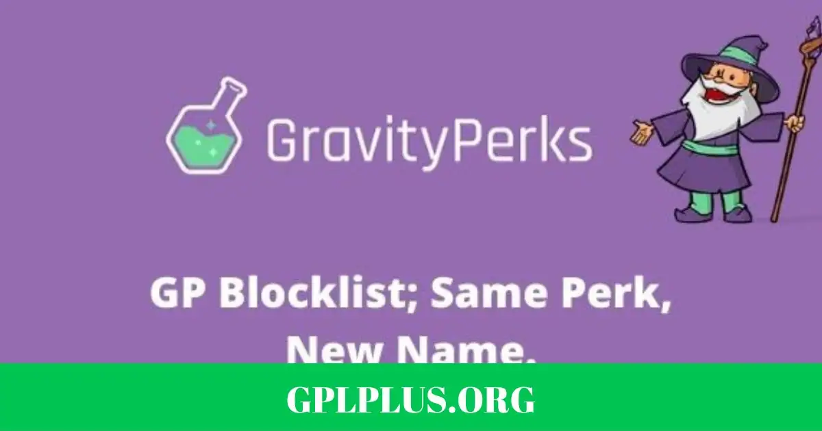 Gravity Perks Blocklist Addon GPL
