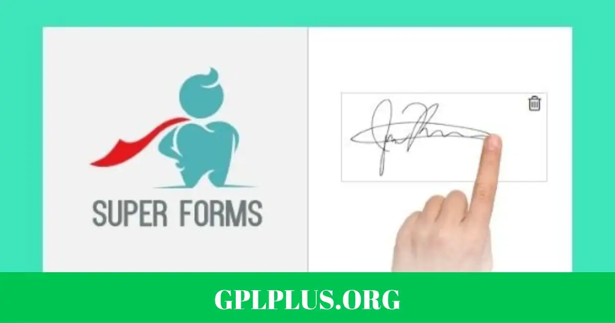 Super Forms Signature Addon GPL