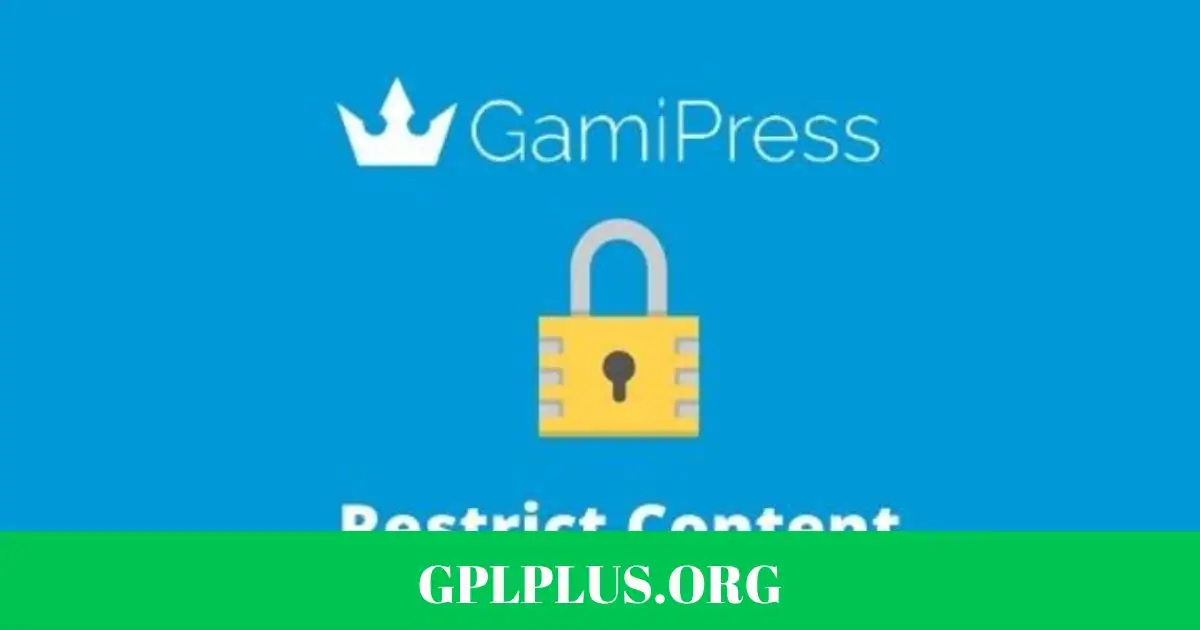GamiPress Restrict Content GPL