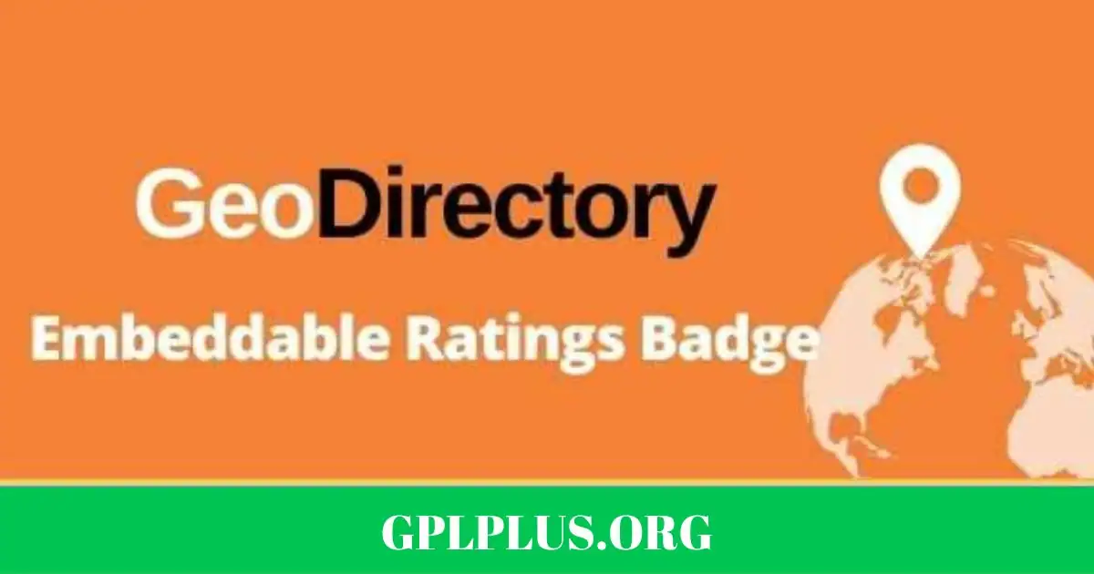 GeoDirectory Embeddable Ratings Badge Addon