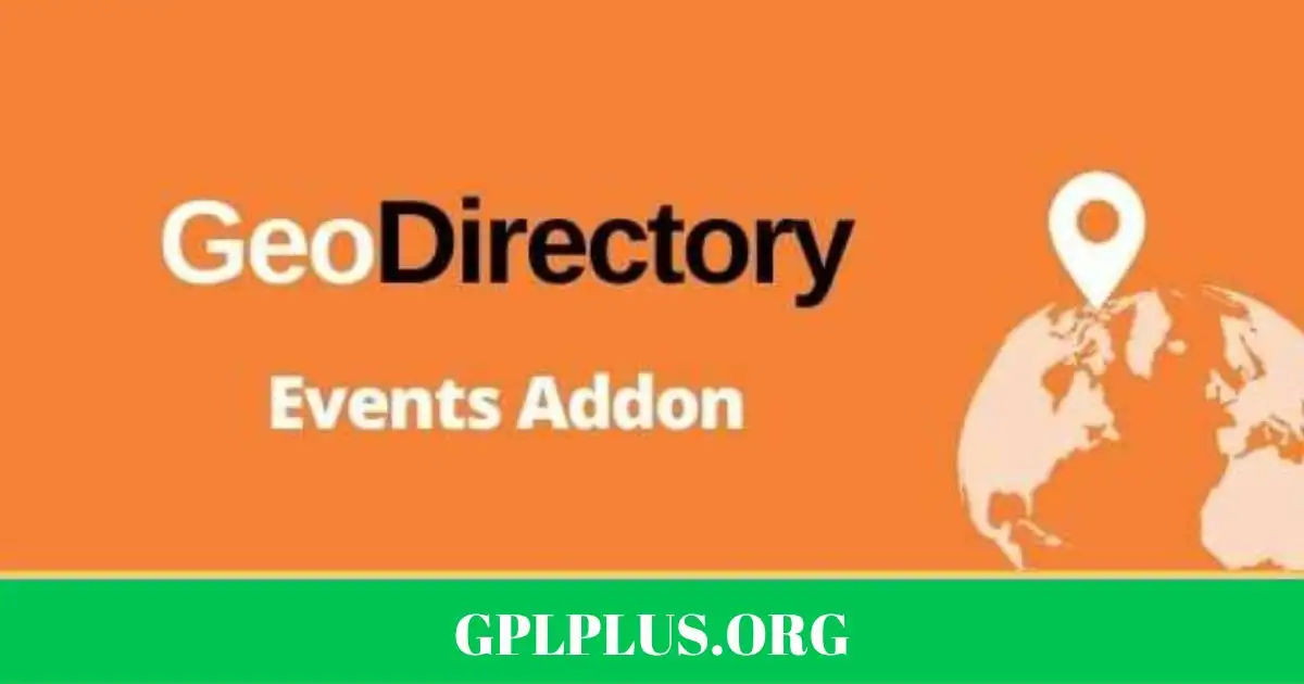 GeoDirectory Events Addon GPL
