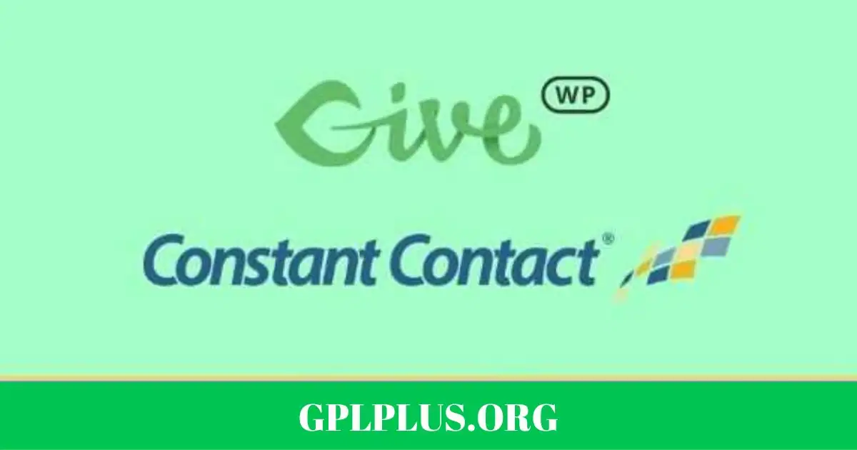 GiveWP Constant Contact GPL