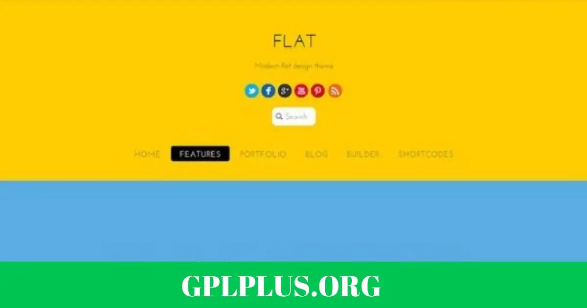 Themify Flat WordPress Theme GPL