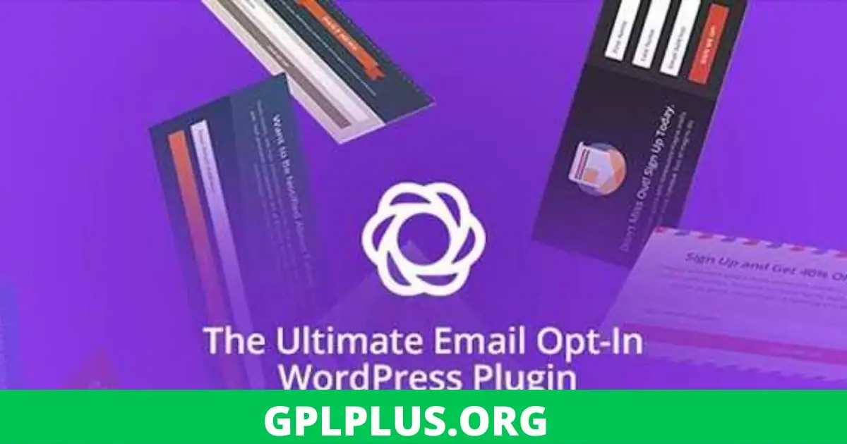 Bloom Email Opt-In GPL Plugin