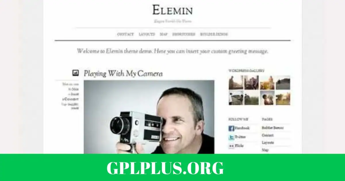 Themify Elemin WordPress Theme GPL