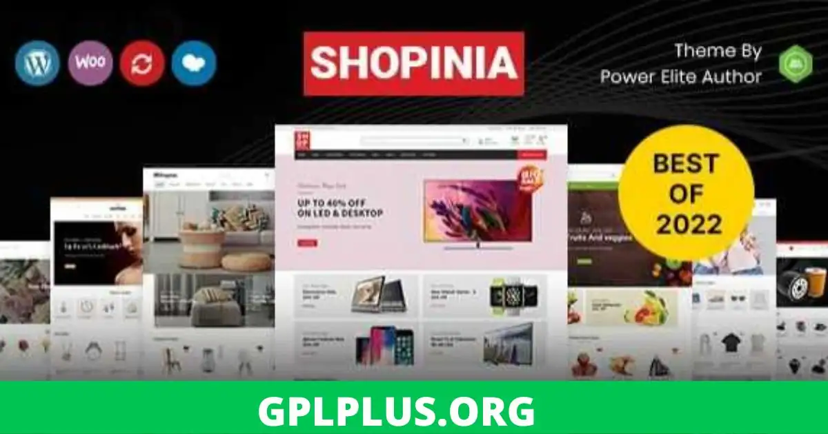 Shopinia Theme GPL