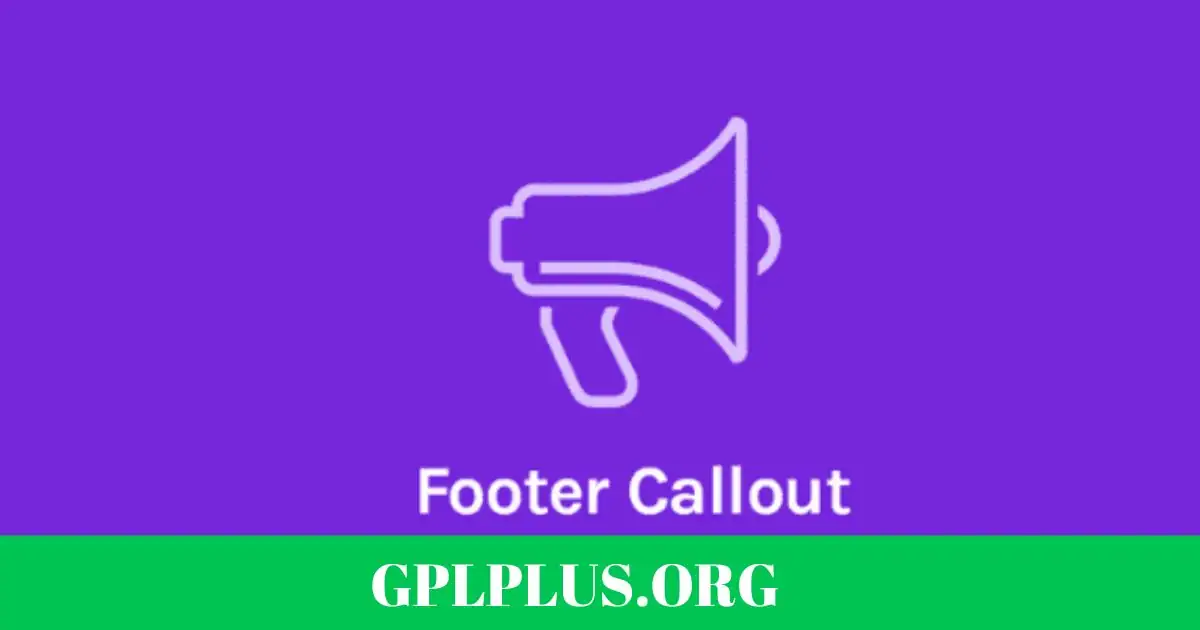 OceanWP Footer Callout GPL