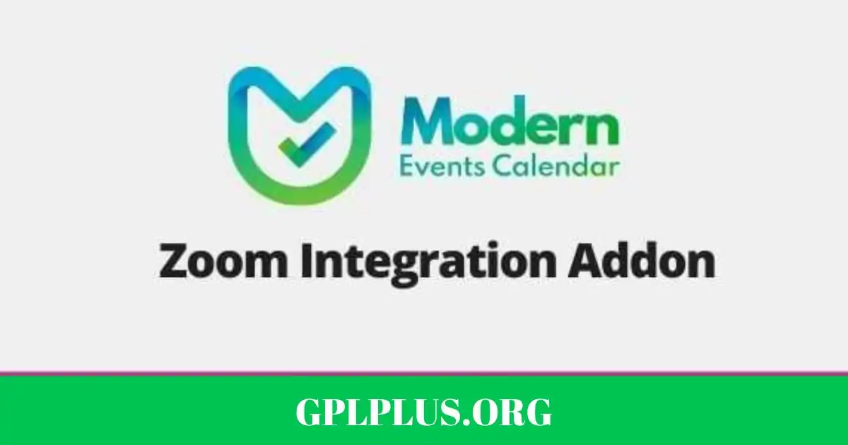 Modern Events Calendar Zoom Integration GPL