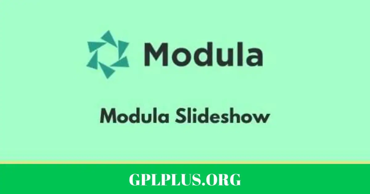 Modula Slideshow GPL