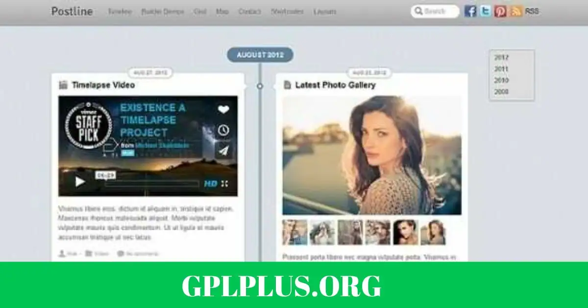 Themify Postline WordPress Theme GPL