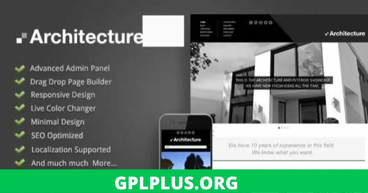 Architecture WordPress Theme GPL