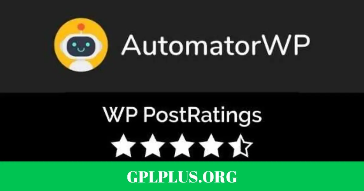 AutomatorWP PostRatings Addon GPL