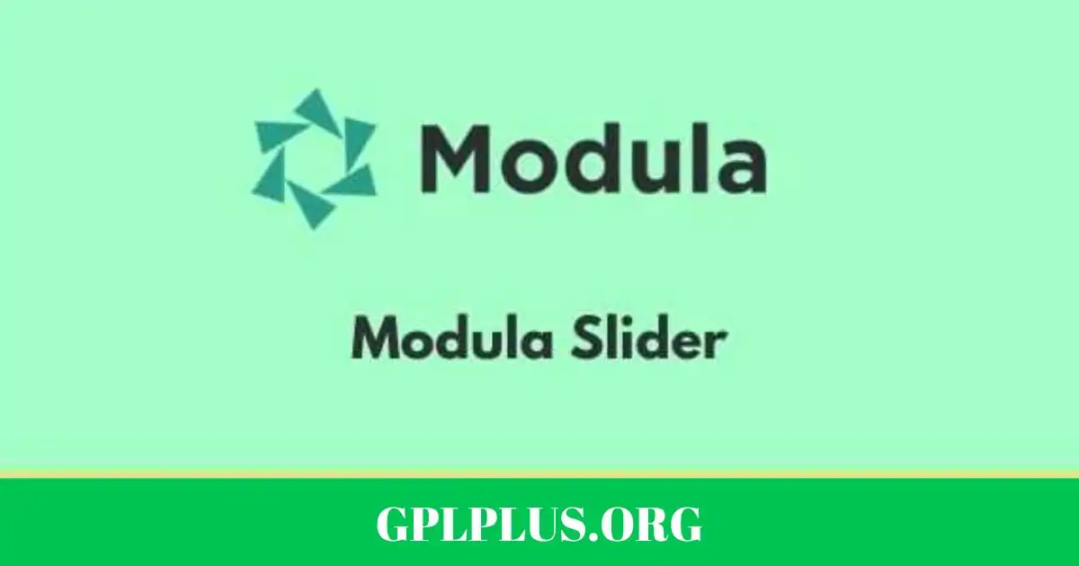 Modula Slider GPL