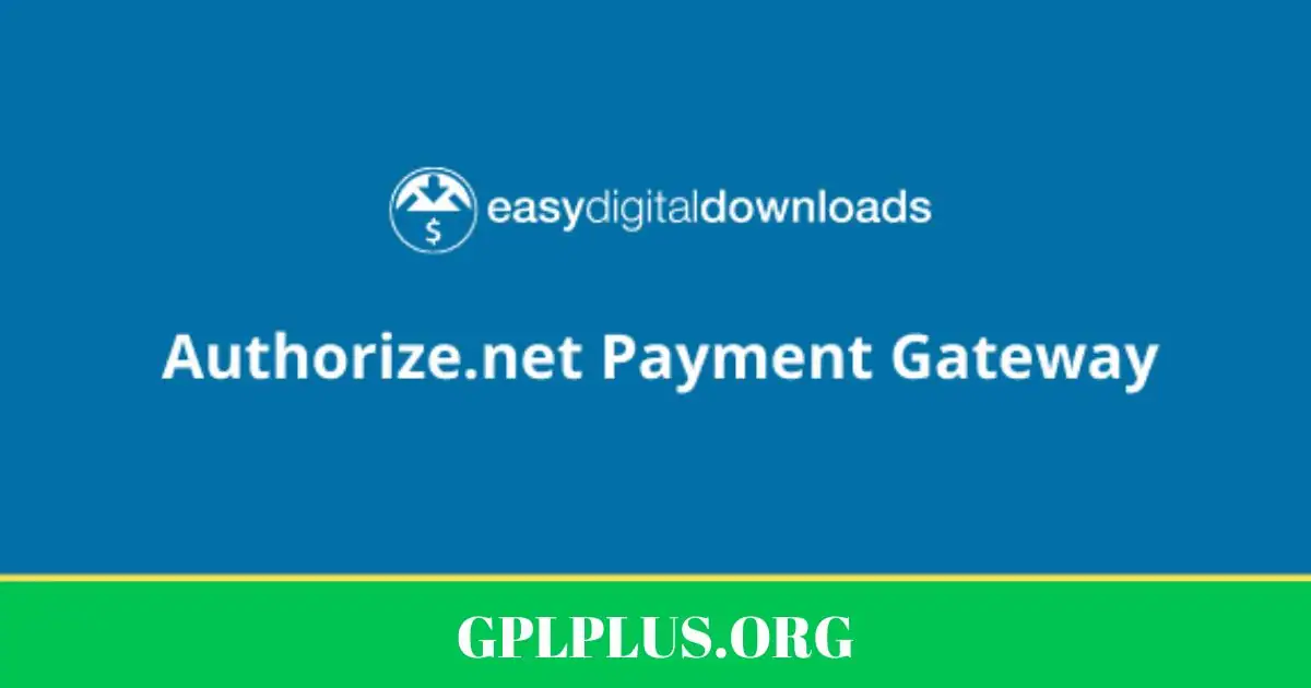 EDD Authorize.net Payment Gateway Addon GPL