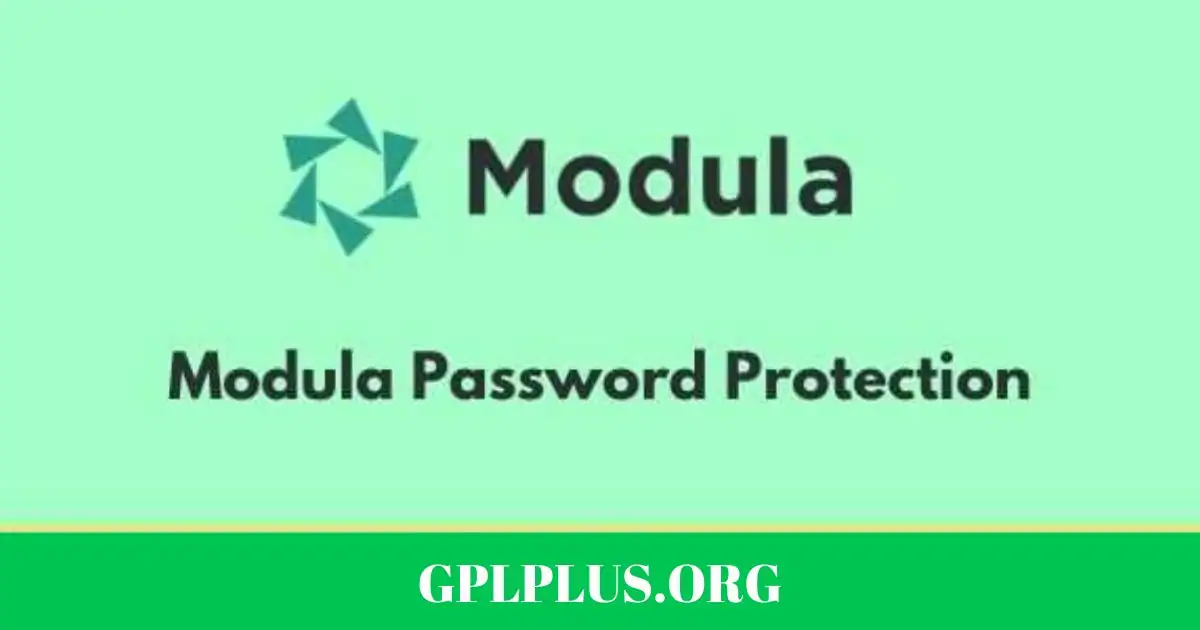 Modula Password Protection GPL
