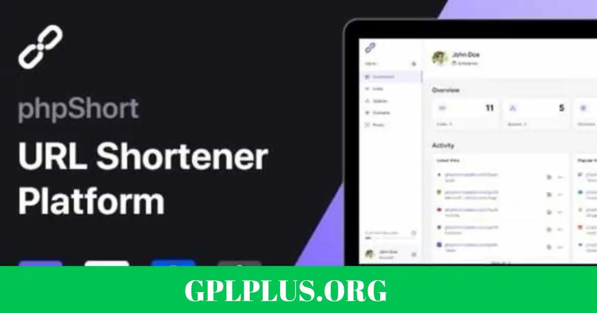 phpShort URL Shortener Platform GPL