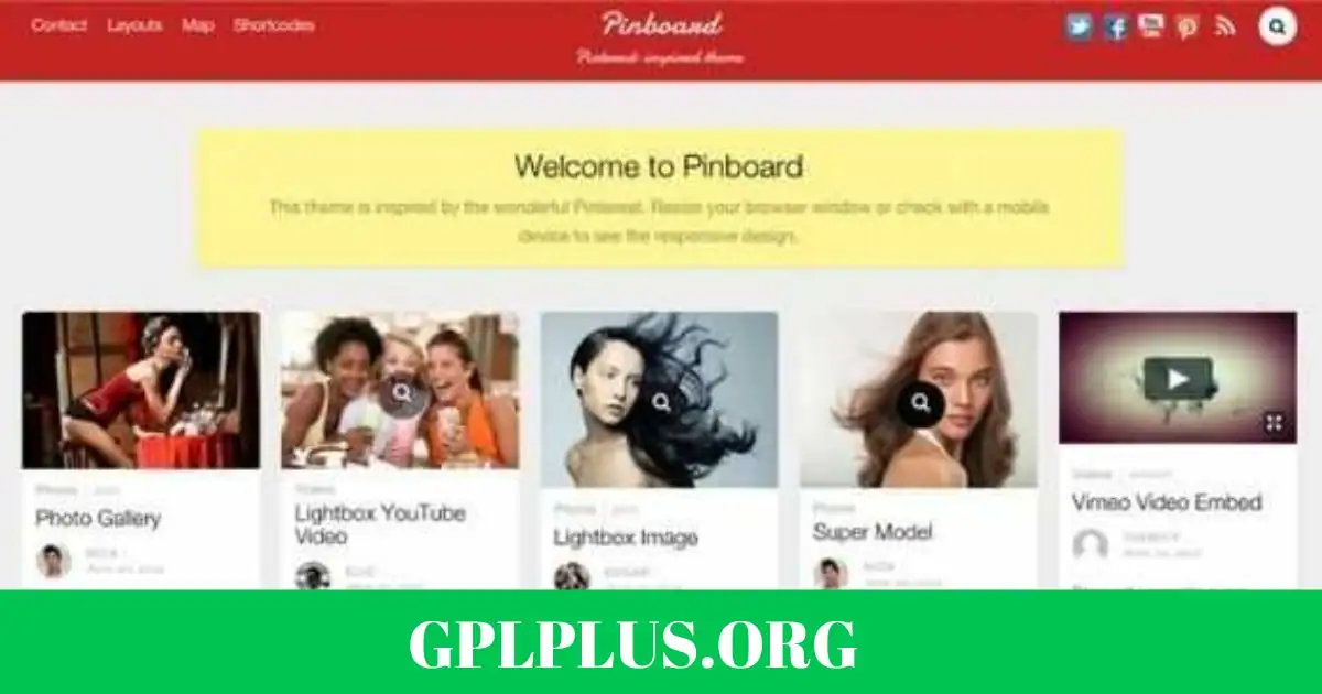 Themify Pinboard WordPress Theme GPL
